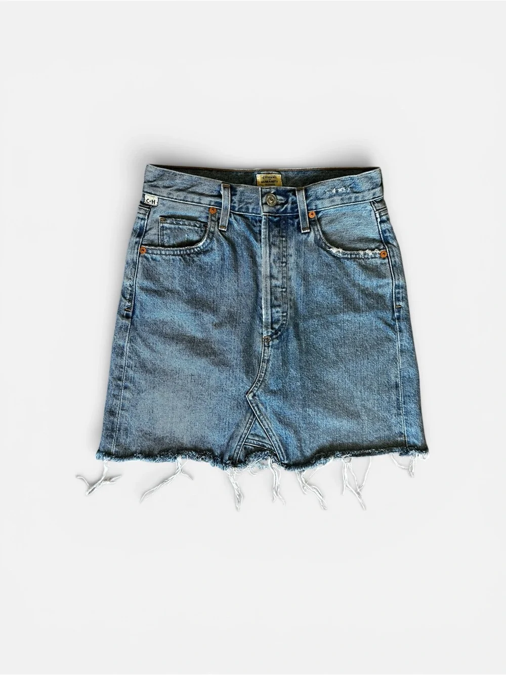Citizens of Humanity Astrid Denim Mini Skirt Archive 24 - Picture 1 of 8